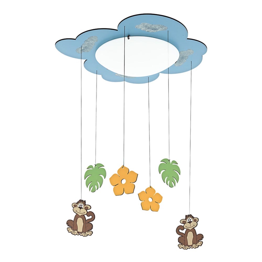 Eglo 96947 - Luz de teto de criança LOUIE 1xE27/42W/230V