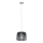 Eglo 96955 - Candelabro num fio ARTANA 1xE27/60W/230V cinzento/preto antigo 300mm