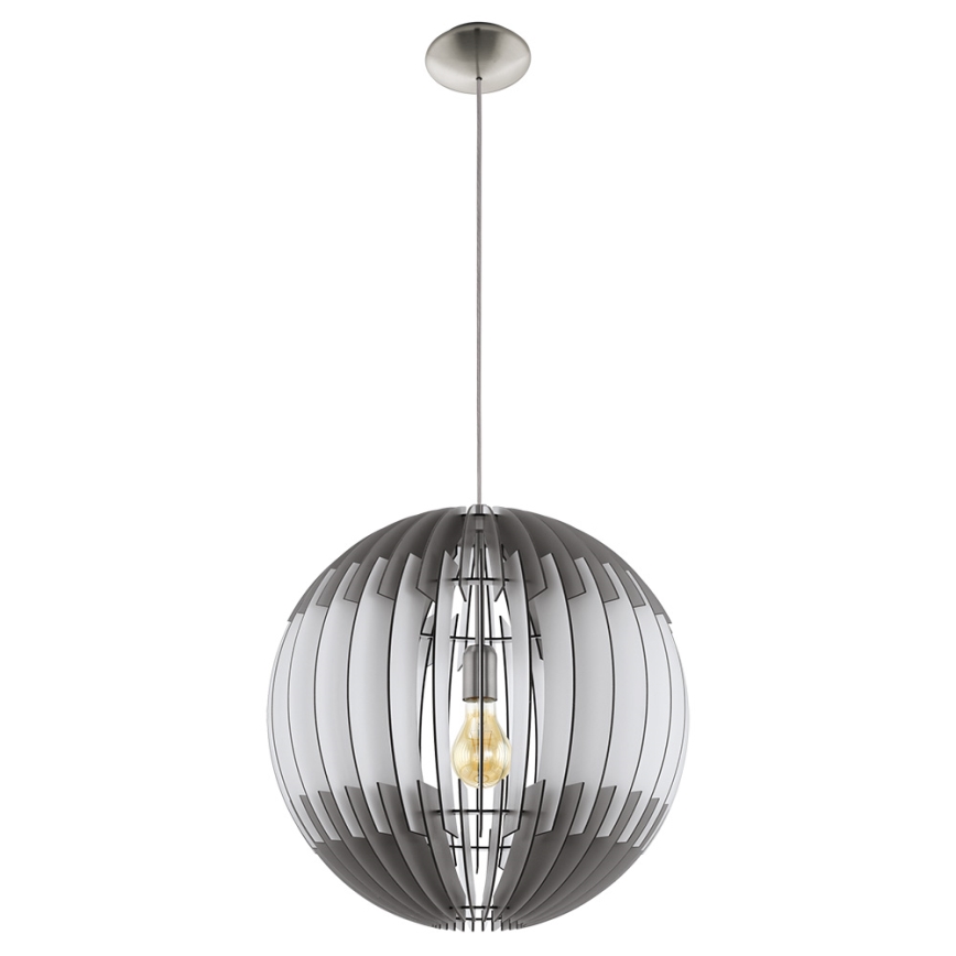Eglo 96974 - Luz pendente OLMERO 1xE27/60W/230V 700mm