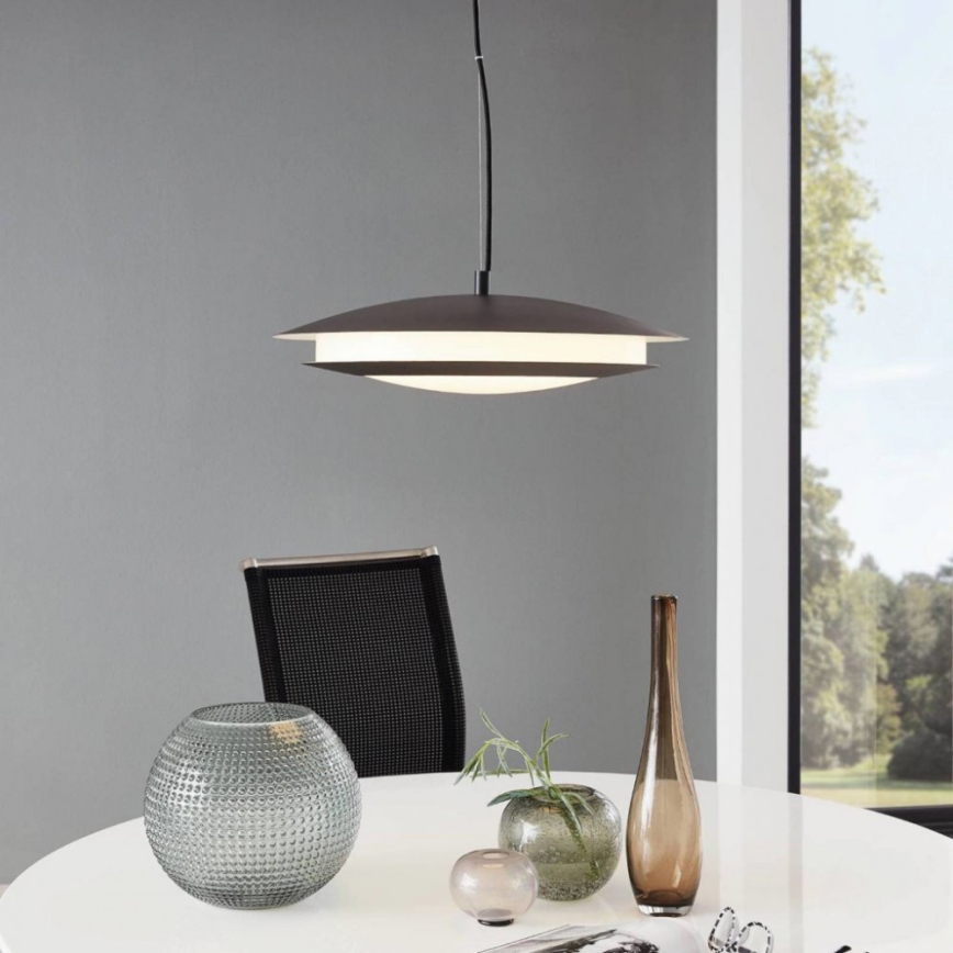 Eglo 96979 - Iluminação suspensa LED RGB MONEVA-C 1xLED/27W/230V