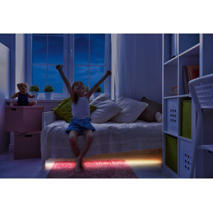 Eglo - CONJUNTO 2x Tira com sensor de movimento LED 2xLED/36x0,1W/230V