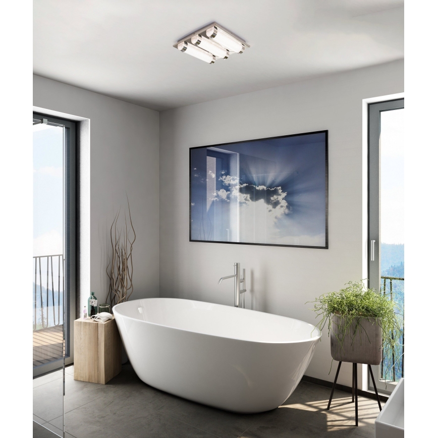 Eglo - Luz de teto de casa de banho LED 3xLED/7W/230V IP44