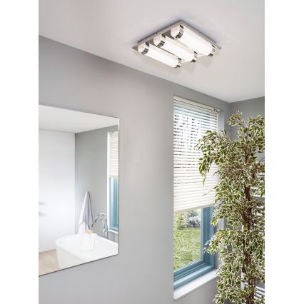 Eglo - Luz de teto de casa de banho LED 3xLED/7W/230V IP44