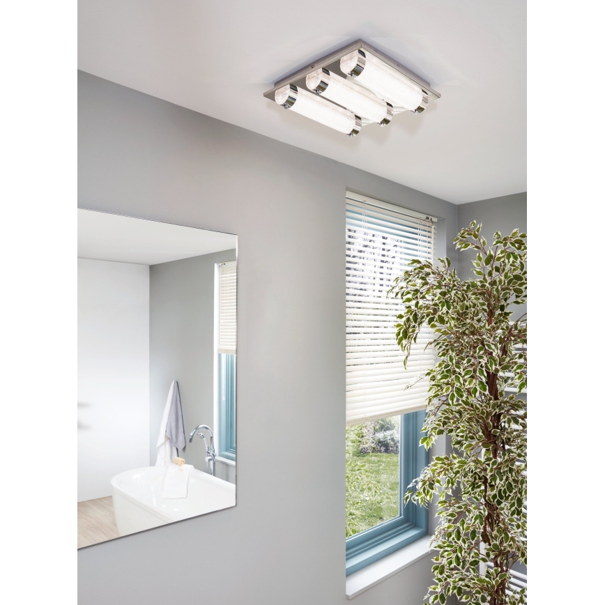 Eglo - Luz de teto de casa de banho LED 3xLED/7W/230V IP44