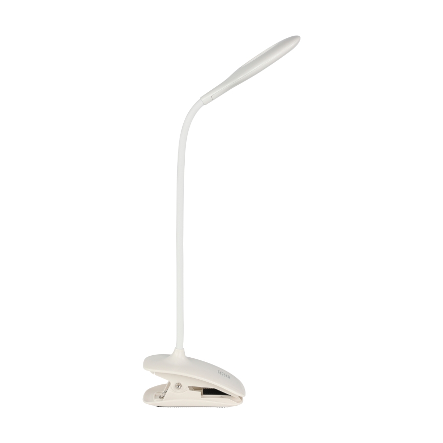 Eglo - Candeeiro com clipe LED com regulação 1xLED/3W/230V 500 mAh branco