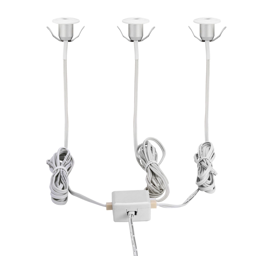 Eglo - Foco de encastrar LED de casa de banho 3xLED/1W/230V IP44