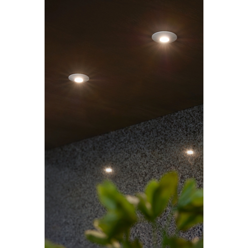 Eglo - Foco de encastrar LED de casa de banho 3xLED/1W/230V IP44