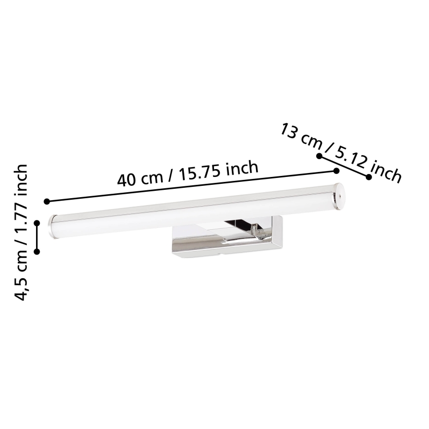 Eglo - Luz de espelho de casa de banho LED 1xLED/7,4W/230V IP44