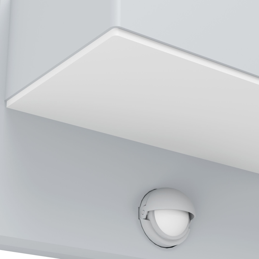 Eglo - Luz de parede LED de exterior com sensor 2xLED/5,6W/230V IP44