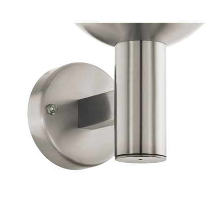 Eglo - Luminária de parede exterior LED dimmerizável NISIA-C 1xE27/9W/230V IP44