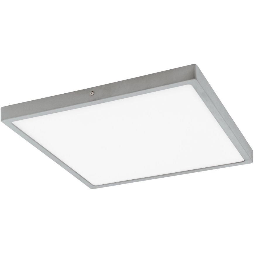 Eglo - Luz de teto LED 1xLED/25W/230V prata angular