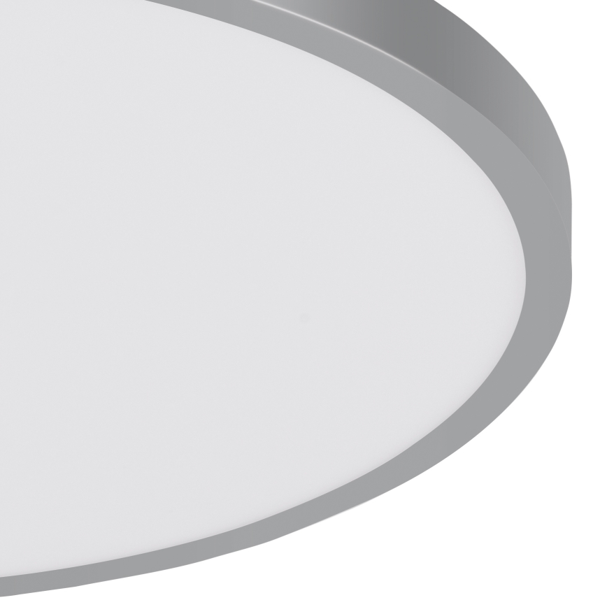 Eglo - Luz de teto LED 1xLED/25W/230V prata redondo 4000K