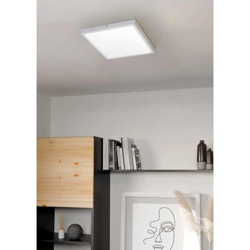 Eglo - Luz de teto LED 1xLED/25W/230V branco angular 4000K