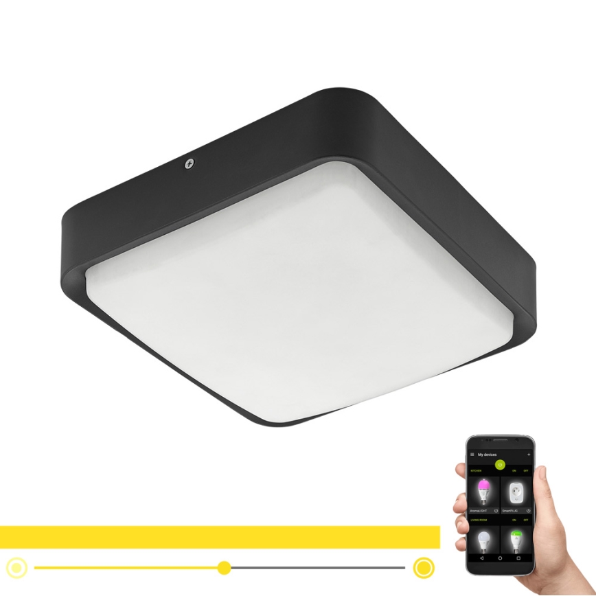 Eglo - Iluminação de teto de casa de banho LED com regulação PIOVE-C LED/14,6W/230V