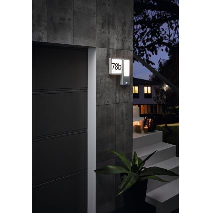 Eglo - Luz de parede LED de exterior 2xLED/2,7W + 1xLED/3,6W/230V IP44
