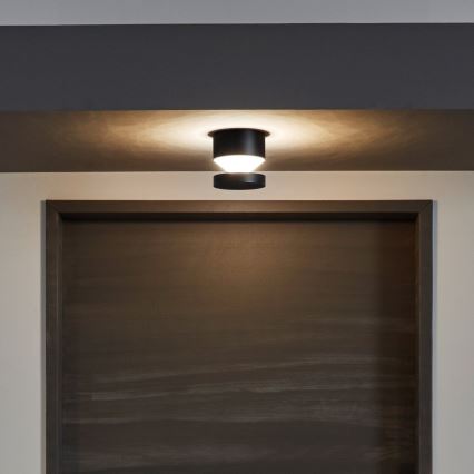 Eglo - Luz de parede LED de exterior LED/11W/230V preto antigo IP44