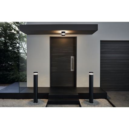 Eglo - Candeeiro LED de exterior LED/11W/230V preto antigo 990 mm IP44