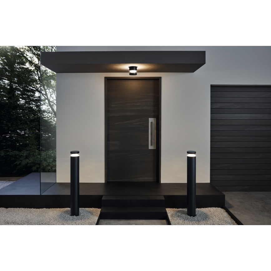 Eglo - Candeeiro LED de exterior LED/11W/230V preto antigo 990 mm IP44