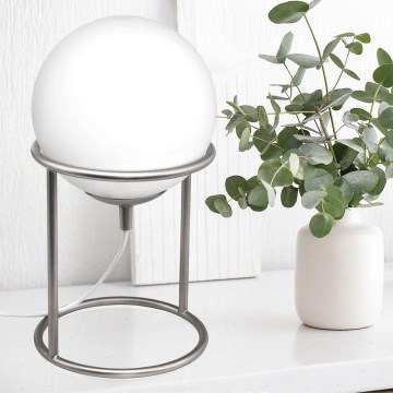 Eglo 97332 - Lâmpada de mesa CASTELLATO 1 1xE14/28W/230V