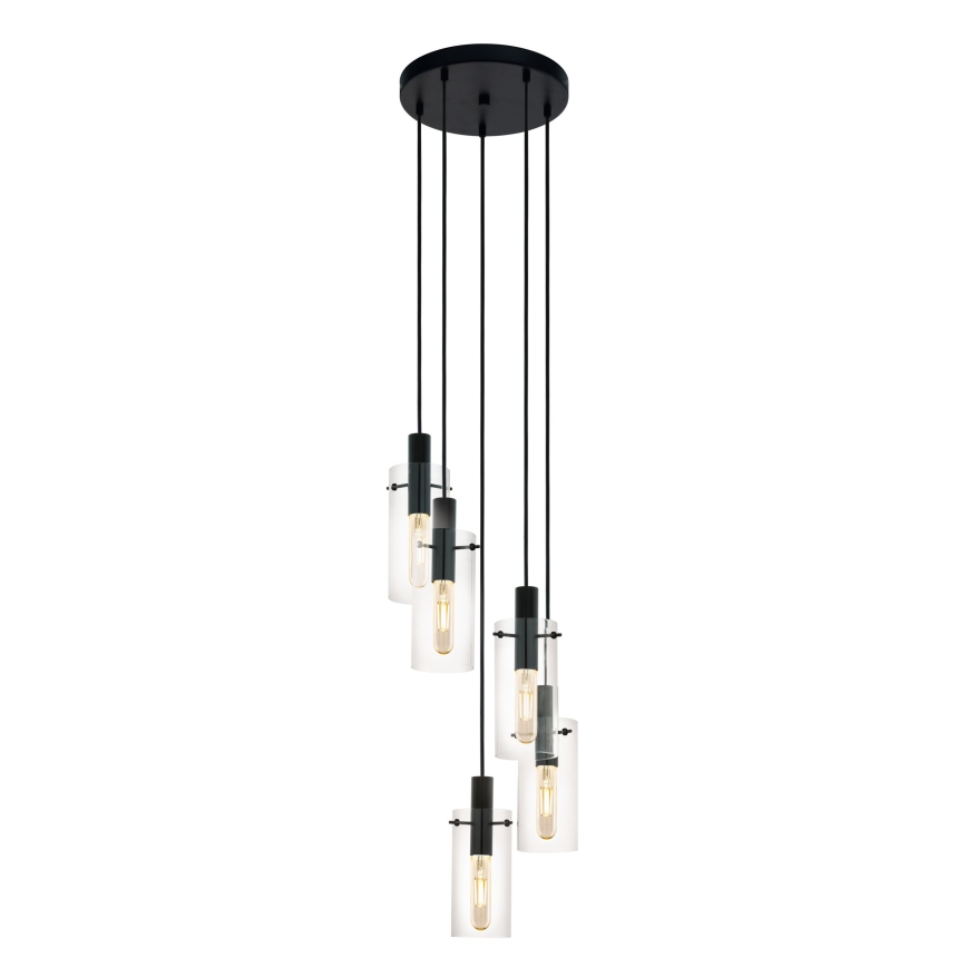 Eglo - Candelabro num fio 5xE27/60W/230V