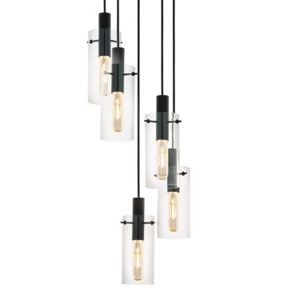 Eglo - Candelabro num fio 5xE27/60W/230V