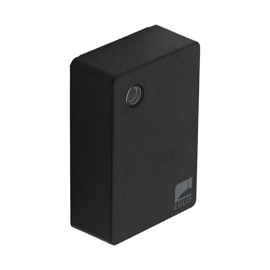 Eglo - Sensor de crepúsculo 2-100 lux preto IP44