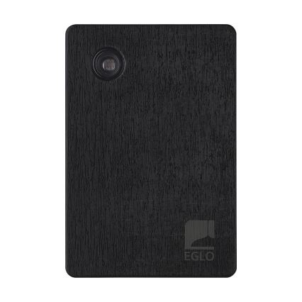 Eglo - Sensor de crepúsculo 2-100 lux preto IP44