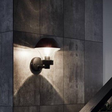 Eglo 97446 - Iluminação exterior LED com regulação VERLUCCA-C 1xE27/9W/230V IP44 Bluetooth