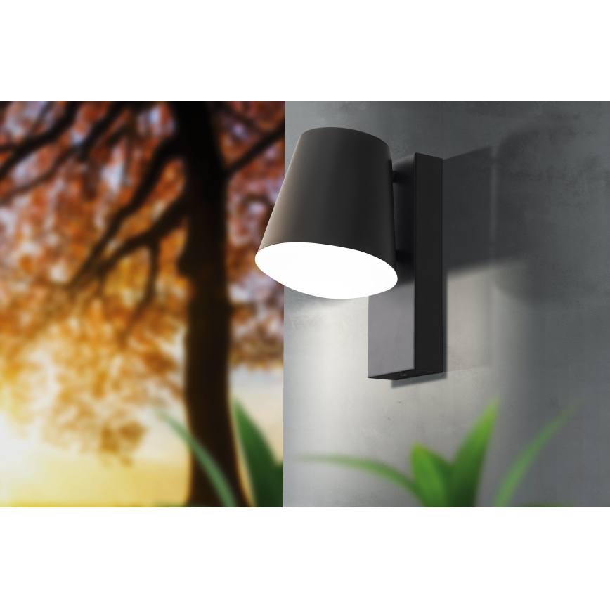 Eglo - Iluminação exterior LED com regulação CALDIERO-C 1xE27/9W/230V IP44