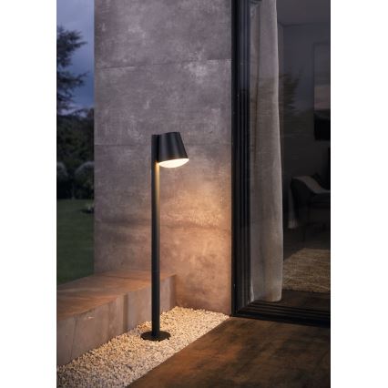Eglo - LED RGB Regulação exterior candeeiro CALDIERO-C 1xE27/9W/230V antracite IP44