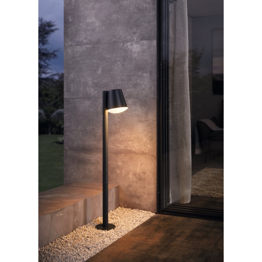 Eglo - LED RGB Regulação exterior candeeiro CALDIERO-C 1xE27/9W/230V antracite IP44