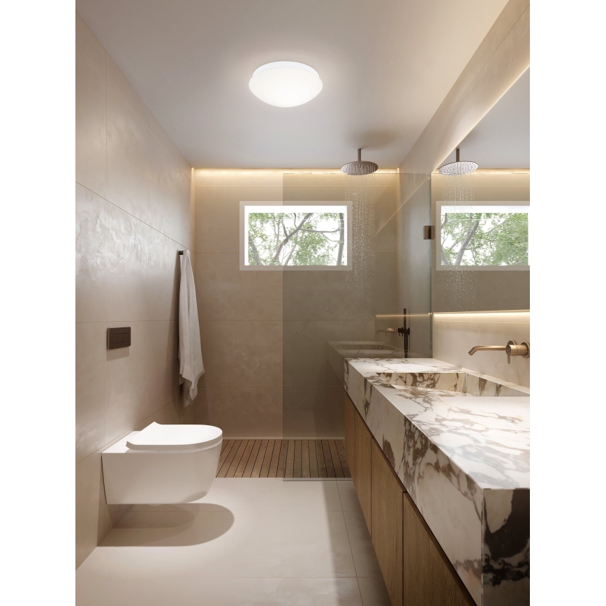 Eglo - Luz de casa de banho com sensor 1xE27/20W/230V IP44