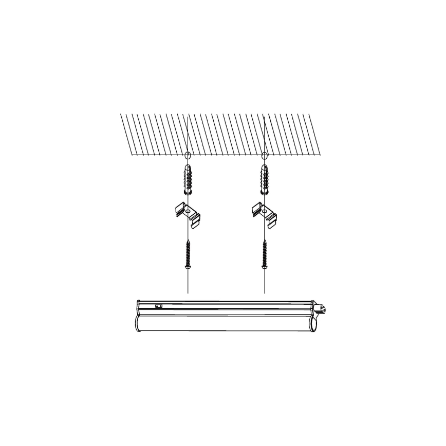 Eglo - Luz de fundo de armário de cozinha LED LED/3,2W/230V