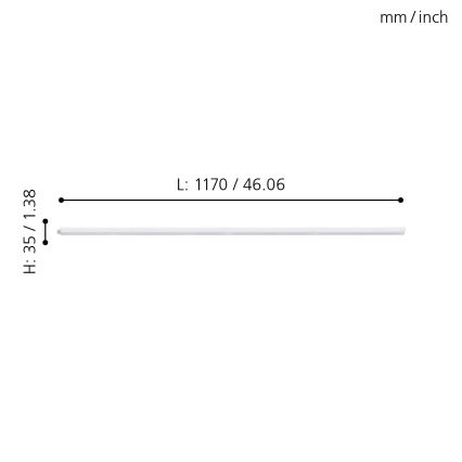 Eglo - Luz de fundo de armário de cozinha LED LED/12W/230V