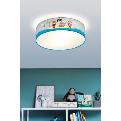 Eglo - Luz de teto de criança 2xE27/40W/230V