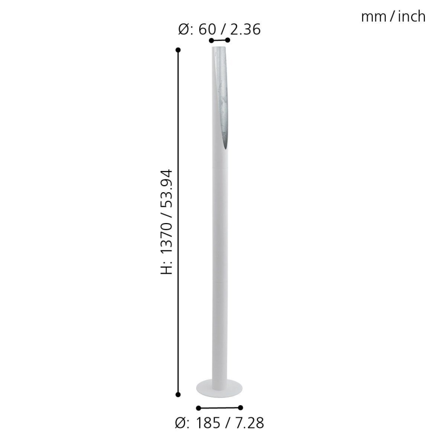 Eglo - Candeeiro de chão LED 1xGU10/4,5W/230V