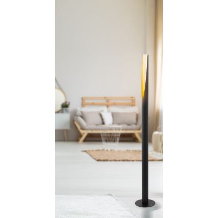 Eglo - Candeeiro de chão LED 1xGU10/4,5W/230V preto
