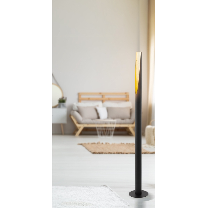 Eglo - Candeeiro de chão LED 1xGU10/4,5W/230V preto