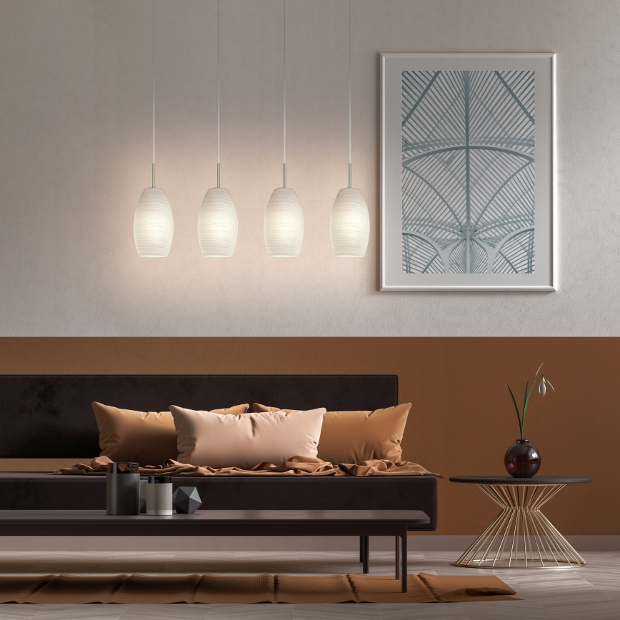 Eglo - Candelabro num fio 4xE27/40W/230V