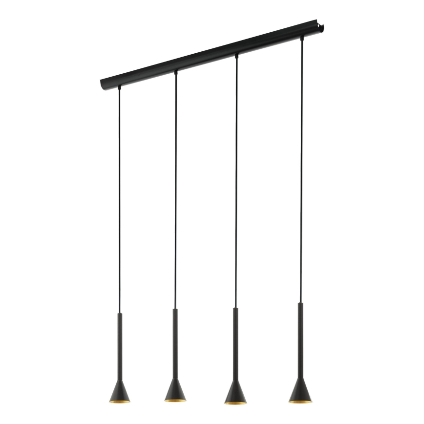 Eglo - Candelabro num fio LED 4xGU10/5W/230V