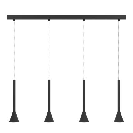 Eglo - Candelabro num fio LED 4xGU10/5W/230V