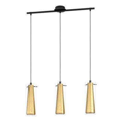 Eglo - Candelabro num fio 3xE27/60W/230V