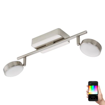 Eglo 97715 - LED RGB Foco com regulação CORROPOLI-C 2xLED/5W/230V