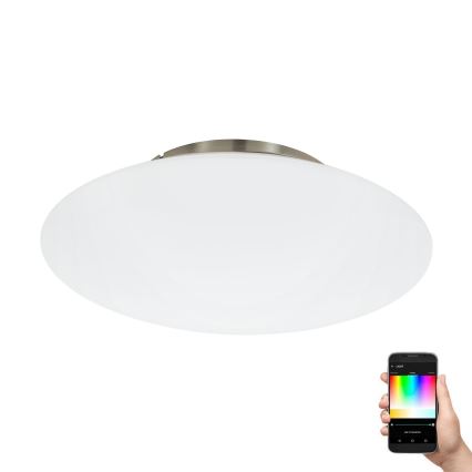 Eglo 97811 - Luminária de teto LED RGB dimmerizável FRATTINA-C 1xLED/27W/230V