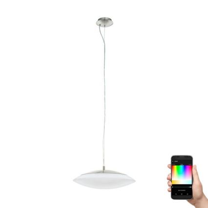 Eglo 97812 - Candelabro suspenso LED RGB com regulação FRATTINA-C 1xLED/27W/230V