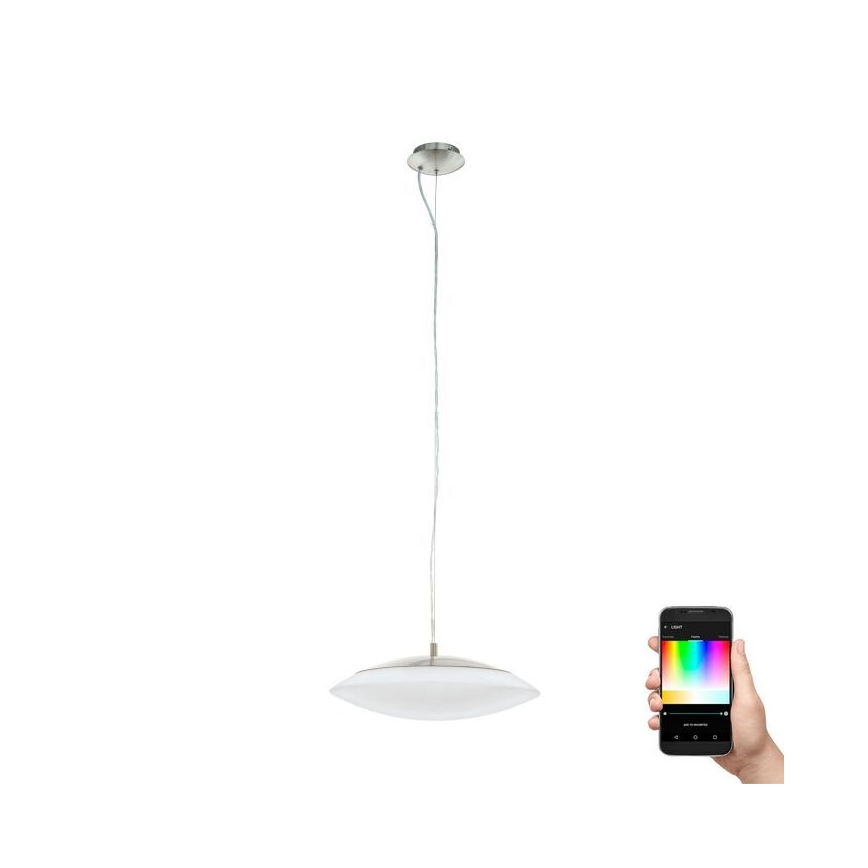 Eglo 97812 - Candelabro suspenso LED RGB com regulação FRATTINA-C 1xLED/27W/230V