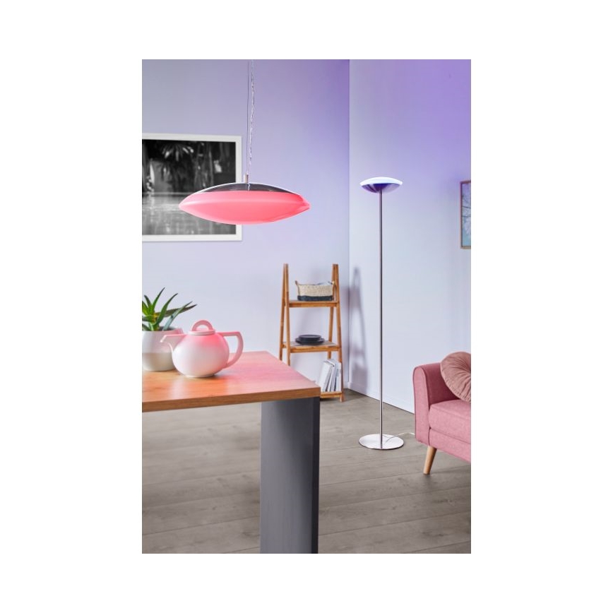 Eglo 97812 - Candelabro suspenso LED RGB com regulação FRATTINA-C 1xLED/27W/230V