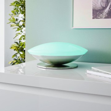 Eglo 97813 - Candeeiro de mesa LED RGB com regulação FRATTINA-C 1xLED/18W/230V