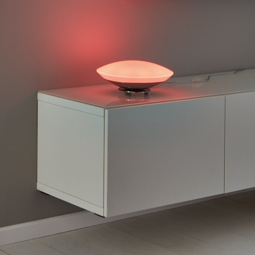 Eglo 97813 - Candeeiro de mesa LED RGB com regulação FRATTINA-C 1xLED/18W/230V