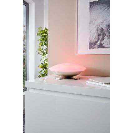 Eglo 97813 - Candeeiro de mesa LED RGB com regulação FRATTINA-C 1xLED/18W/230V